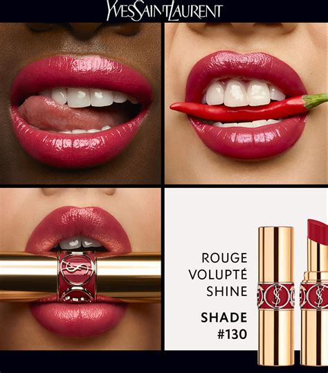 ysl rouge volupte shine 16 试色|ysl love shine lipstick.